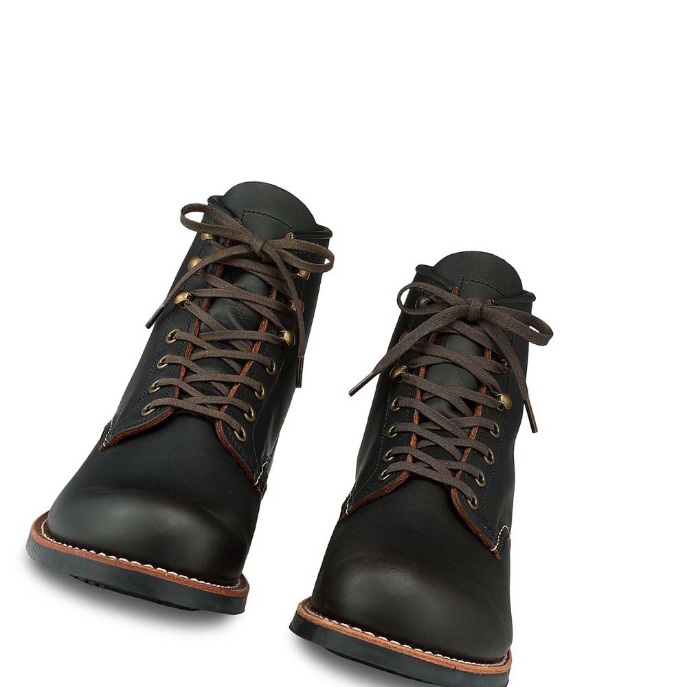 Red Wing Heritage 6-Inch CSA in Prairie Leather Men's Boots Black / Brown | ZA 20LIS